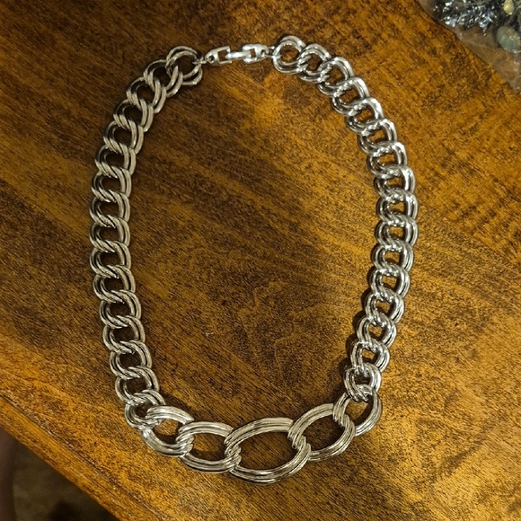 Vintage Napier Double Link Choker/Necklace - Picture 1 of 3
